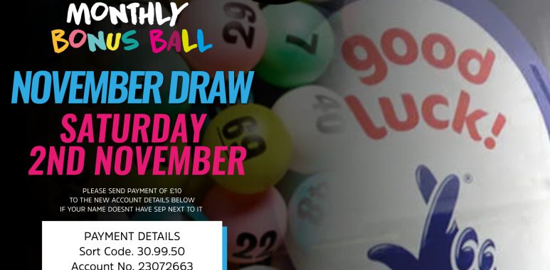 November Lotto Draw – Litherland Athletic FC